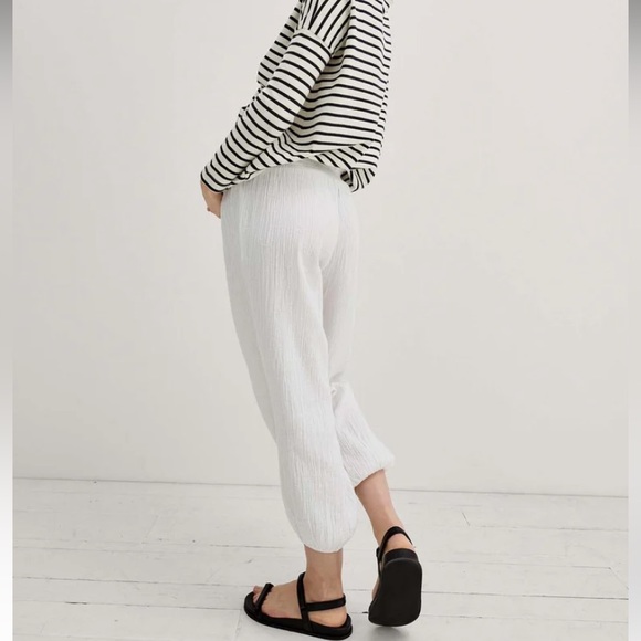Hatch Collection Beach Pant in White - Picture 1 of 2
